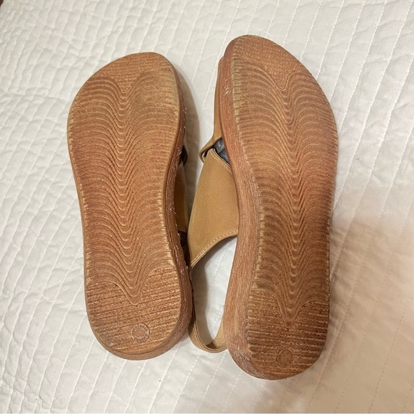 Miz Mooz Leather Cross-Band Sandals Irma Sand beige  slingback size 38(7.5) - Picture 12 of 12